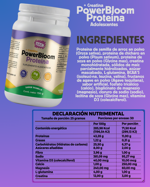 TEENS - Proteina + Creatina